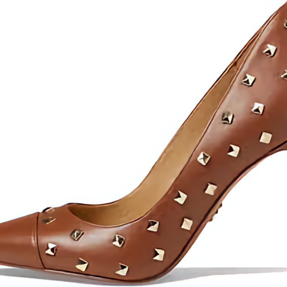 Michael kors studded light brown pump size 9 new - Picture 4 of 7